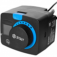 Сервопривод с LED дисплеем, с датчиком для регулировки температуры STOUT SVM-1025-230017