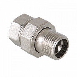 Сгон прямой 1" В/Н никель VALTEC VTr.341.N.0006
