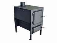 Печь буржуйка с варочной плитой (370х570х600)