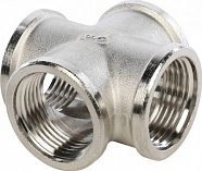 Крестовина 3/4" В/В/В/В никель STOUT SFT-0031-000034