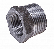 Футорка переходная 1 1/2" х 1/2" В/Н неоцинкованная TUPY 21241062