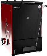 Котел твердотопливный ZEUS 80 кВт стальной с дымососом Термокрафт KOZ80D